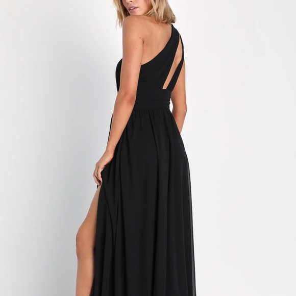 Black Bridesmaids Dress - Picture 2 of 5